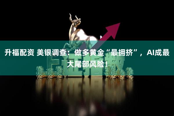 升福配资 美银调查：做多黄金“最拥挤”，AI成最大尾部风险！